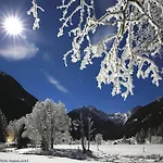 Chalet Weisse Wand Almen Schladming